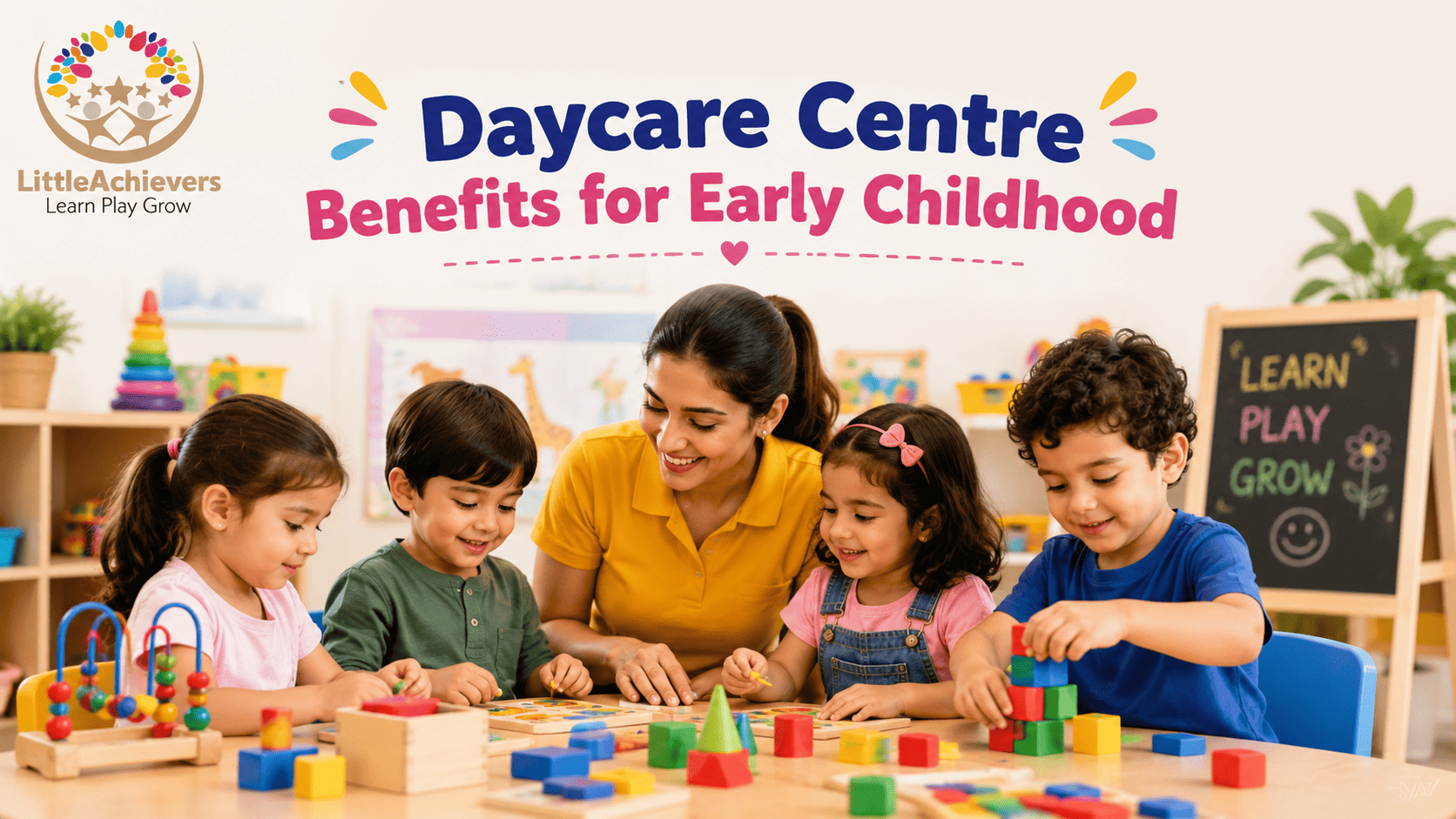 Daycare Centre Benefits for Early Childhood